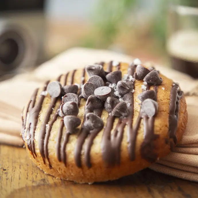 Cookie Chocolat Noir 72% - Fleur de Sel